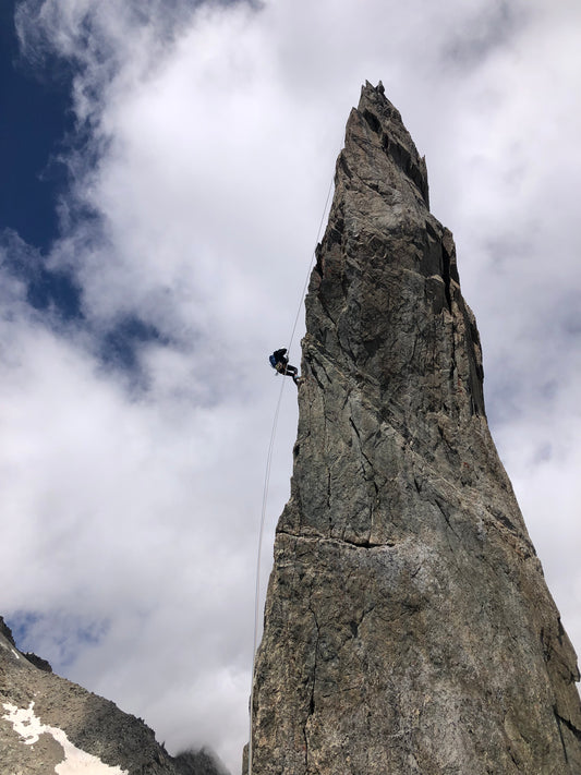 Père Etèrnel rock climbing